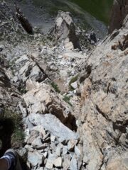 Inizio della cresta