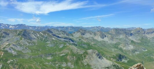 La vista dalla cima