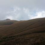 Ormai in vista del colle di Sampeyre.