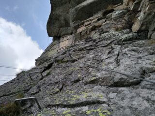 Ultima parte di salita.