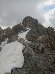 In vista della cima ovest
