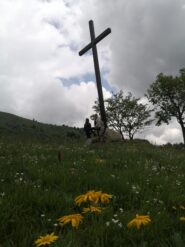 Alpe di Papa Giovanni con nuvoloni in arrivo