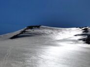 Il firn luccicante della calotta sommitale