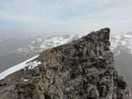 Vetta principale fotografata dalla secondaria 