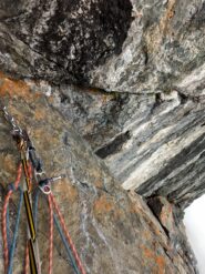 Arrivo della via del tetto