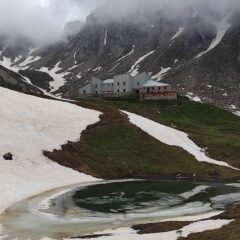 Il rifugio da oggi .....aperto