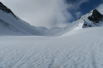 si risale, al centro il Col de Fonteinte