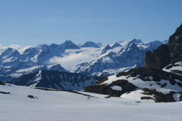 veduta sul ghiacciaio del Rutor