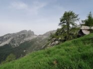 La Scheggia vista dalla via di salita