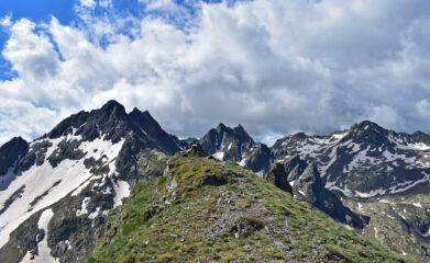 Ometto di vetta,Las Blancias,Monte Vallonetto e Cime di Vens