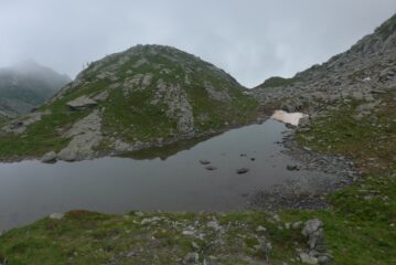 Il lago salendo al Giasset