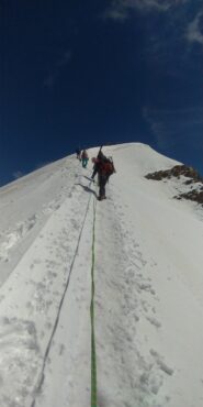 Cresta nevosa finale