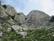 La ripida salita verso il Garbo.