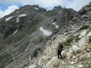 Discesa al Passo di Prefouns (m.2615)