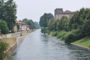 Naviglio Grande verso valle dal ponte di Robecco