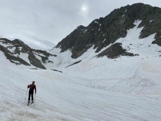 Terzo pendio prima del Surettajoch