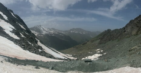 vista dal buco verso la Francia