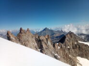 Cresta rocciosa percorsa