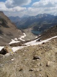 Un sguardo verso il lago Goletta
