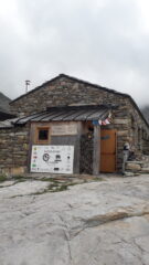 al rifugio della Barma..