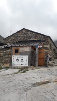 al rifugio della Barma..