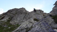 nella parte bassa di reset ridge..