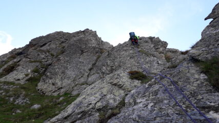 nella parte bassa di reset ridge..