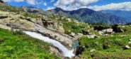 Le spumeggianti acque del torrente