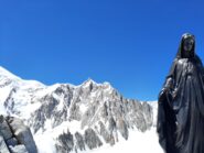 Il Mont Maudit dalla cima della Tour Ronde.