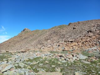Cresta da risalire per il Rocciavré