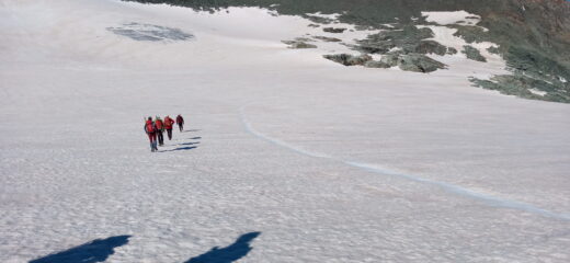 il ghiacciaio del Baounet