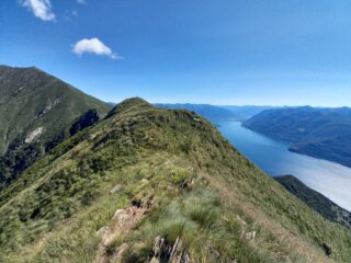 Arrivo in cima
