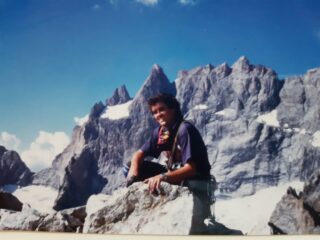 Vista superba sulla Meje dalla punta.