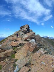 Verso la punta del rocciavrè 