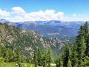 Panorama durante la salita 