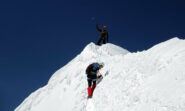 Arrivo in cima !