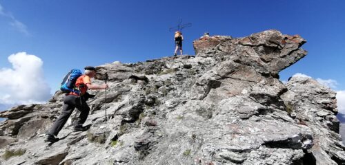 in cima alla Becca d'Aran