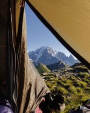 In tenda al Bassa Serra.