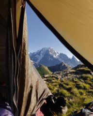 In tenda al Bassa Serra.