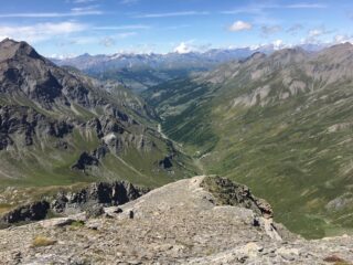 Valle Troncea dalla cima
