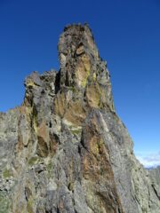 Il bellissimo tiro di IV (si passa sulla sx  delle placche gialle)