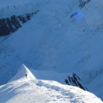 Cresta finale dalla cima