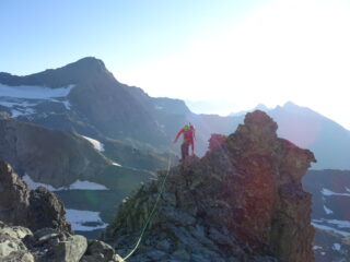 Breve discesa dopo il triangolo basso