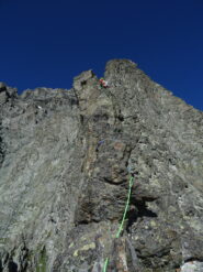 Sezione centrale facile ma esposta