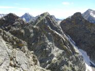 da dx: anticicima ovest, valrossa sud, gemello sud, visti dal gemello nord