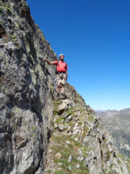 la cengia dopo il colle