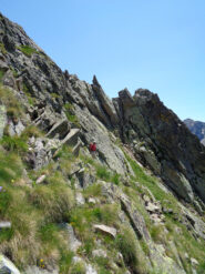 il terreno di discesa