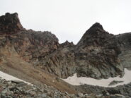Punta Sella a dx, Punta Tuckett (?) a sx