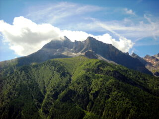 Pelvo d'Elva dal colle