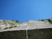 L4, il Gio in prossimità dei passi chiave delle via